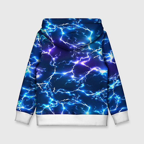 Детская толстовка Ёж Сильвер / 3D-Белый – фото 2