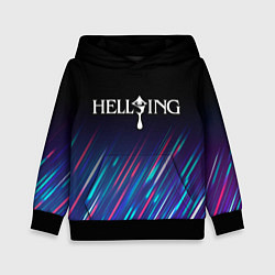 Толстовка-худи детская Hellsing stream, цвет: 3D-черный