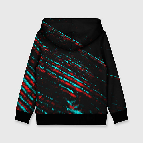 Детская толстовка Dead by Daylight в стиле glitch и баги графики на / 3D-Черный – фото 2