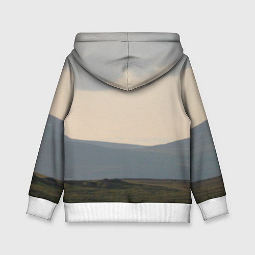 Детская толстовка Чайка / 3D-Белый – фото 2