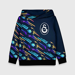 Детская толстовка Galatasaray градиентные мячи