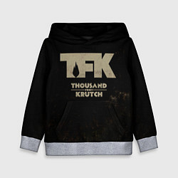 Толстовка-худи детская TFK - Thousand Foot Krutch, цвет: 3D-меланж
