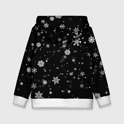 Детская толстовка Силач Санта / 3D-Белый – фото 2