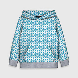 Толстовка-худи детская Узел верёвочный, цвет: 3D-меланж