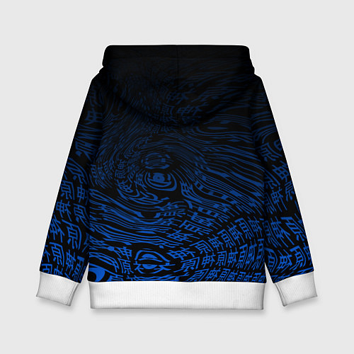 Детская толстовка Странник - Скарамучча / 3D-Белый – фото 2