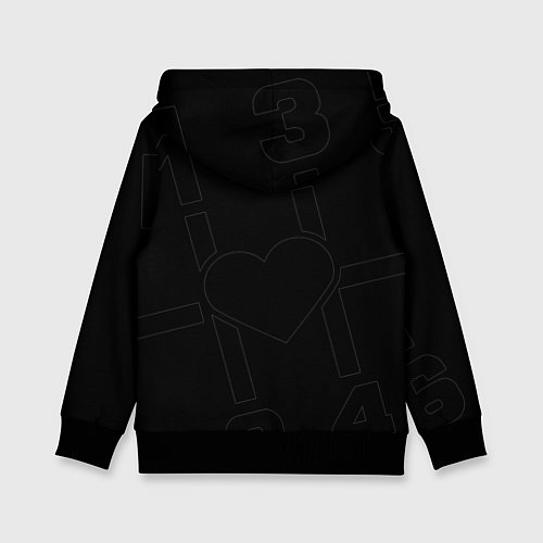 Детская толстовка Mechanics is COOL / 3D-Черный – фото 2