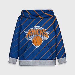 Толстовка-худи детская Нью-Йорк Никс - НБА, цвет: 3D-меланж