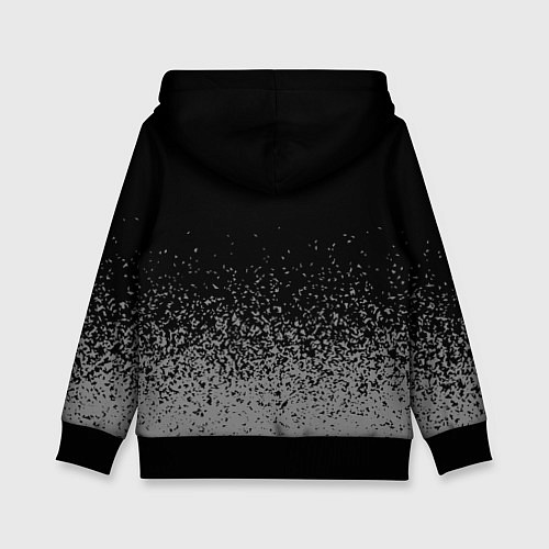 Детская толстовка Руслан - в красной рамке на темном / 3D-Черный – фото 2