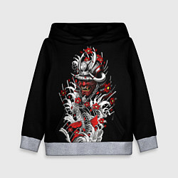 Детская толстовка Irezumi самурай