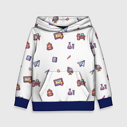 Детская толстовка Паттерн - школа