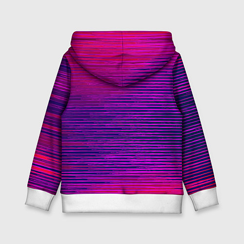 Детская толстовка Color radiation / 3D-Белый – фото 2