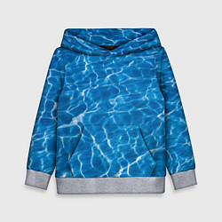 Детская толстовка Текстурный водяной паттерн