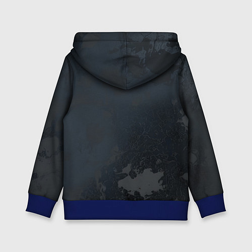 Детская толстовка Картография / 3D-Синий – фото 2