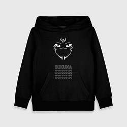 Толстовка-худи детская Jujutsu kaisen Sukuna, цвет: 3D-черный