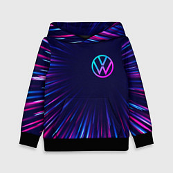 Детская толстовка Volkswagen neon speed lines