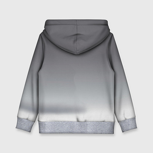 Детская толстовка Кроха-капибара - киберпанк - нейросеть / 3D-Меланж – фото 2