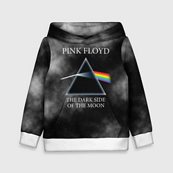 Толстовка-худи детская Pink Floyd космос, цвет: 3D-белый