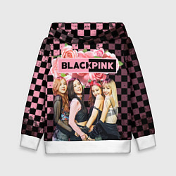 Толстовка-худи детская Blackpink - girls, цвет: 3D-белый