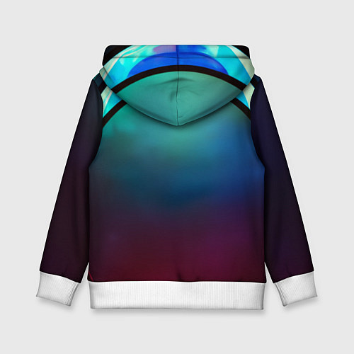 Детская толстовка Девушка в криокапсуле / 3D-Белый – фото 2