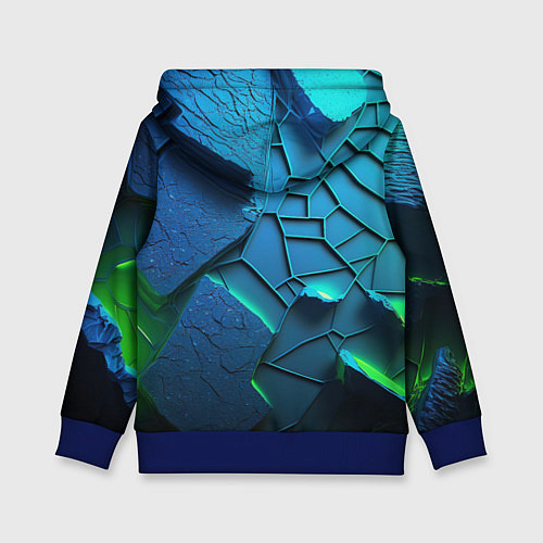 Детская толстовка CS GO blue green style / 3D-Синий – фото 2