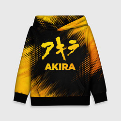 Толстовка-худи детская Akira - gold gradient, цвет: 3D-черный