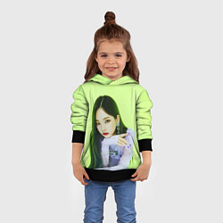 Толстовка-худи детская Карина - Эспа, цвет: 3D-черный — фото 2