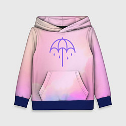 Толстовка-худи детская Bring Me The Horizon Umbrella, цвет: 3D-синий