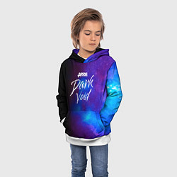 Толстовка-худи детская Asking Alexandria Dark Void, цвет: 3D-белый — фото 2