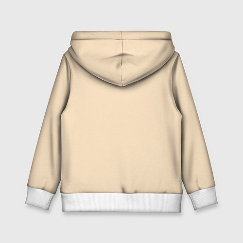 Детская толстовка Кот-самурай / 3D-Белый – фото 2