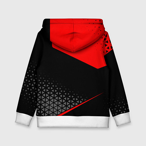 Детская толстовка Lexus - red sportwear / 3D-Белый – фото 2