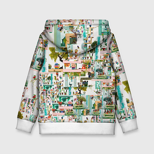 Детская толстовка NFTcity / 3D-Белый – фото 2