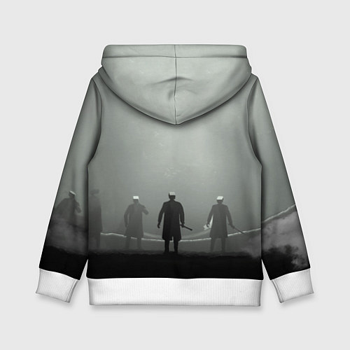 Детская толстовка Skibisi toilet Camera men / 3D-Белый – фото 2