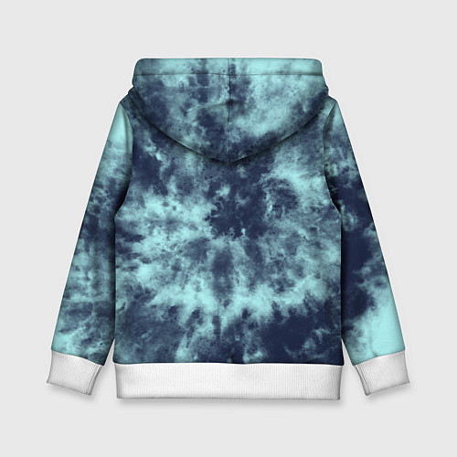 Детская толстовка Tie-Dye дизайн / 3D-Белый – фото 2