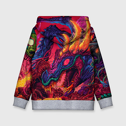 Детская толстовка CS 2 hyper beast / 3D-Меланж – фото 2