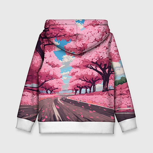 Детская толстовка Пауэр - Человек бензопила / 3D-Белый – фото 2