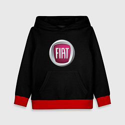 Толстовка-худи детская Fiat sport pro, цвет: 3D-красный