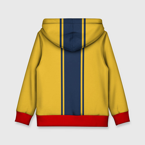 Детская толстовка FC Sochi - Сочи / 3D-Красный – фото 2