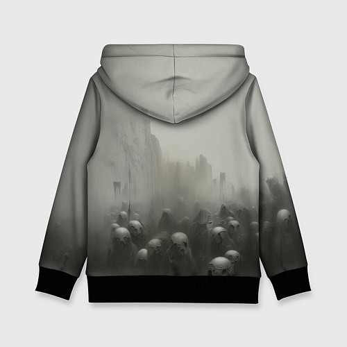 Детская толстовка Паладин с приспешниками / 3D-Черный – фото 2