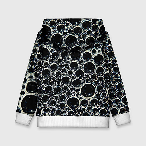 Детская толстовка Пузыри и отражение / 3D-Белый – фото 2