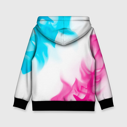 Детская толстовка Warframe neon gradient style / 3D-Черный – фото 2