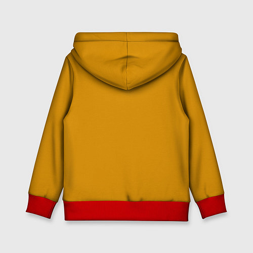 Детская толстовка Basketball - кольцо и мяч / 3D-Красный – фото 2