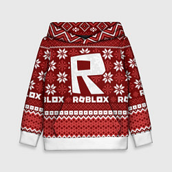 Детская толстовка Roblox christmas sweater