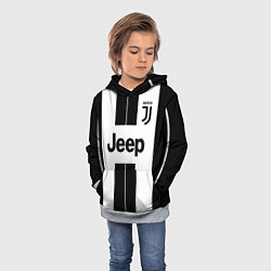 Толстовка-худи детская Juventus collection, цвет: 3D-меланж — фото 2