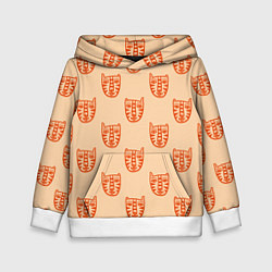 Детская толстовка Drawn Tiger