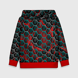 Детская толстовка Нано шестиугольник