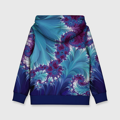 Детская толстовка Dragon - irezumi - ai art / 3D-Синий – фото 2