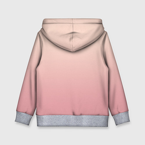 Детская толстовка Любимая дочка года / 3D-Меланж – фото 2