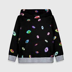 Толстовка-худи детская Kaufmo Abstracted The Amazing Digital Circus, цвет: 3D-меланж