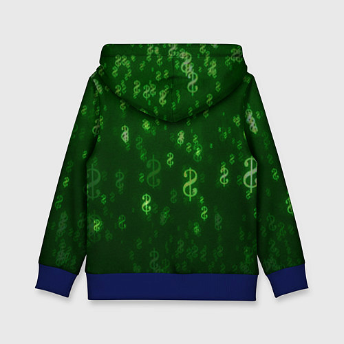 Детская толстовка Владей миром / 3D-Синий – фото 2