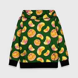 Детская толстовка Мандариновые дольки